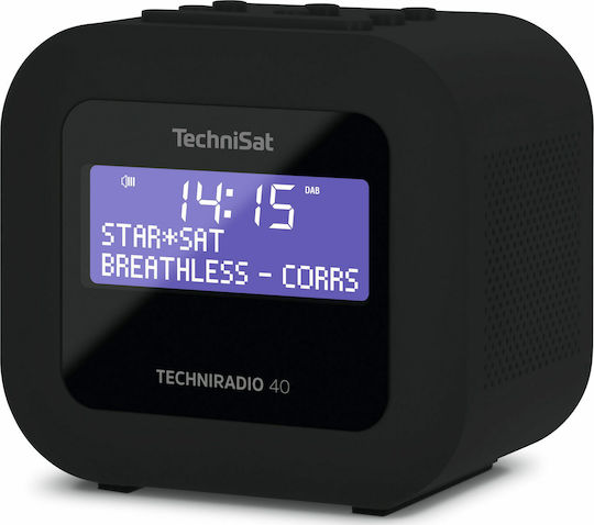 Technisat Techniradio 40 Επιτραπέζιο Ραδιόφωνο Επαναφορτιζόμενο DAB+ με USB Μαύρο