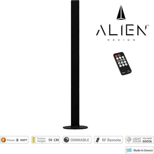 GloboStar Alien Diva Dekorative Lampe Bar Schwarz GloboStar Alien Diva Dekorative Lampe Bar Schwarz