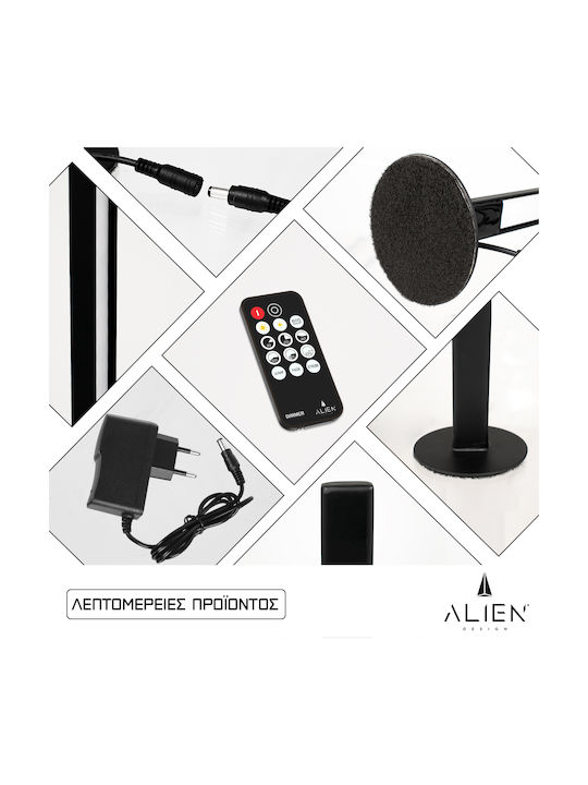 GloboStar Alien Diva Decorative Lamp Bar Light Black
