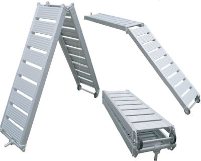 Eval Gangway Σκάφους Faltbare Gangway mit Aluminiumboden 18kg