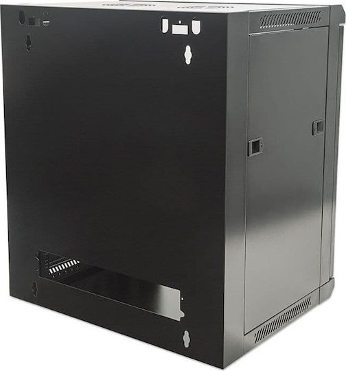 Intellinet Επιτοίχια Καμπίνα Rack 6U 57x45x37cm Μαύρο 711715