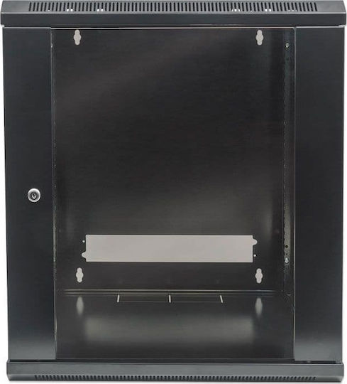 Intellinet Επιτοίχια Καμπίνα Rack 6U 57x45x37cm Μαύρο 711715