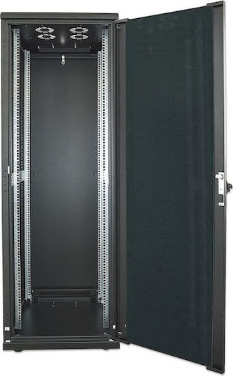 Intellinet Επιδαπέδια Καμπίνα Rack 22U 60x60x114.4cm Μαύρο 713078