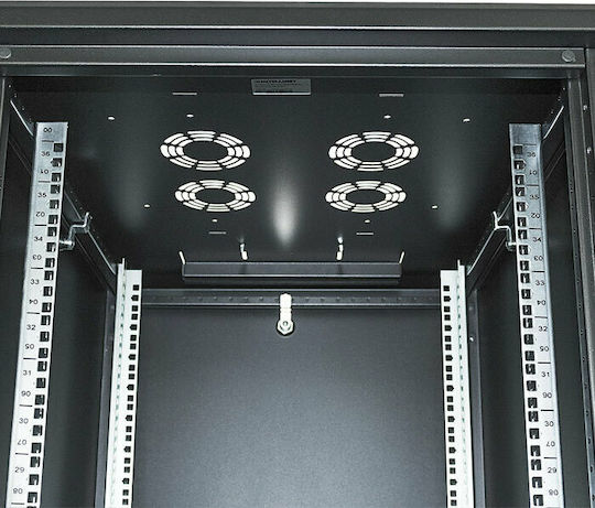 Intellinet Επιδαπέδια Rack Cabinet 32U Ασυναρμολόγητη 80x60x158.8cm Black 713122