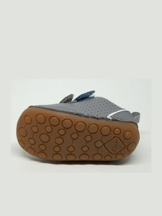 Kids Sneakers Tiny Dusk Anatomic with Scratch Gray