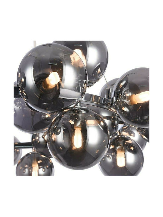 Maytoni Dallas Pendant Chandelier for 25 Bulbs G9 Black