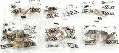 Kraft & Dele cu 6 vârfuri M3-M10 și nituri KD10553 Riveter Foarfecă / Plafon cu nasuri M3-M10 Length 330mm Set 7buc