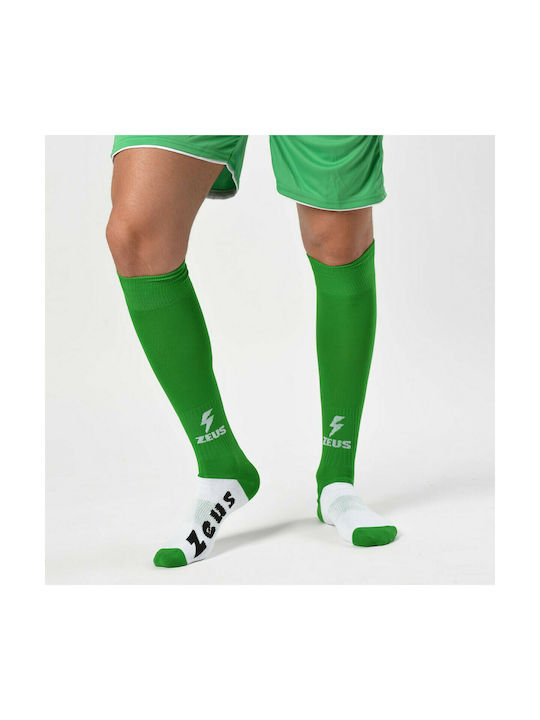 Zeus Energy Football Socks Green 1 Pair