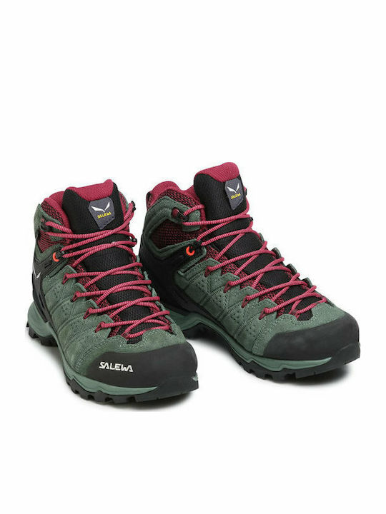Salewa Alp Mate Mid Women's Green Hiking Boots