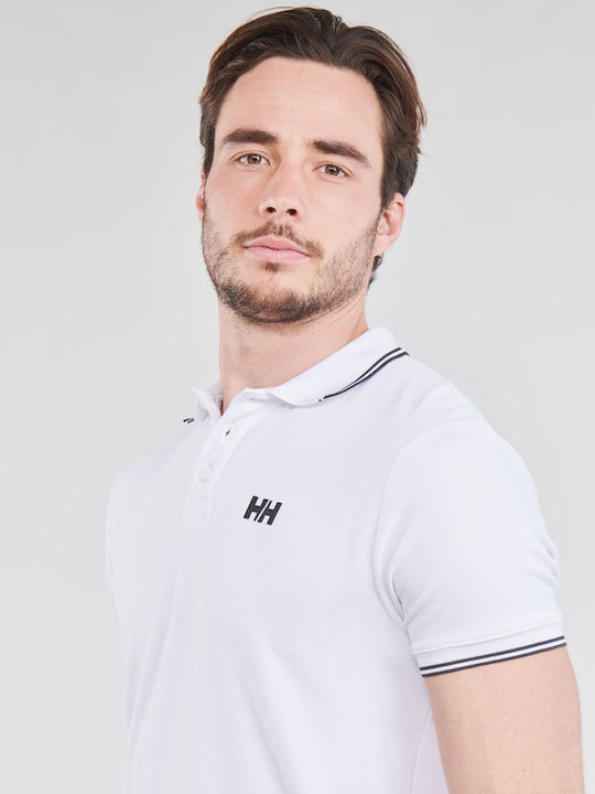 Kos Polo Short Sleeve White Blouse
