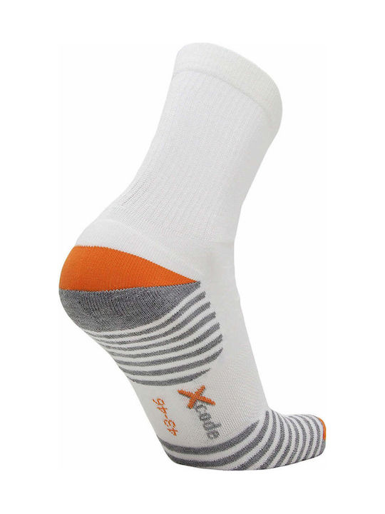 Xcode Tennis Professional 44300 Athletic Socks White 1 Pair