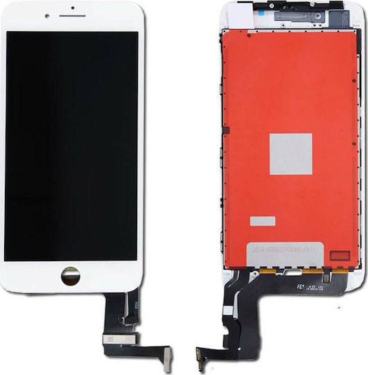 O ecran Type A cu Mecanism Tactil pentru iPhone 8 Plus (Alb)