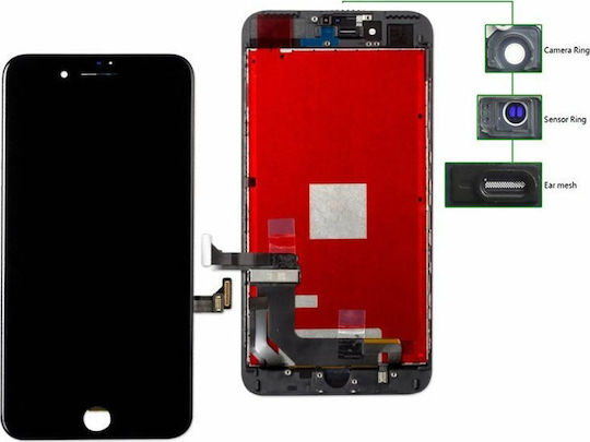 Tianma Screen with Touch Mechanism for iPhone 8 Plus (Black)