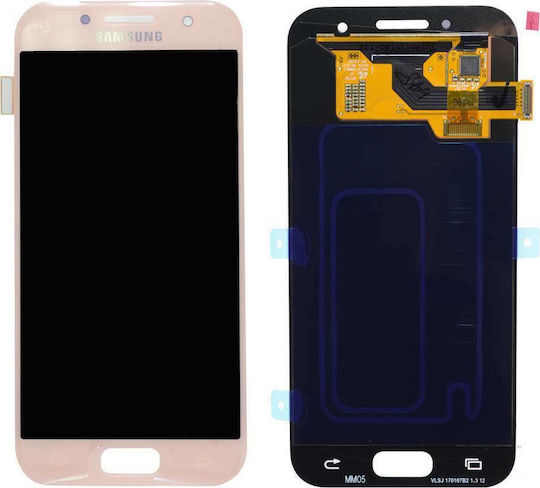 Samsung Screen with Touch Mechanism for Galaxy A3 2017 (Pink)