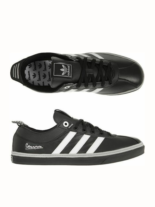Vespa Herren Sneakers Schwarz