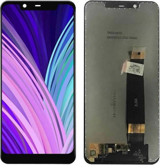 O ecran cu Mecanism Tactil pentru Nokia 5.1 Plus (Negru)