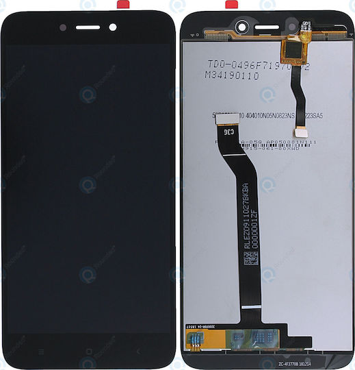 Οθόνη με Μηχανισμό Αφής για Redmi 5A (Μαύρο)