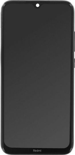 O ecran cu Mecanism Tactil și Cadru pentru Redmi Note 8 (Negru)