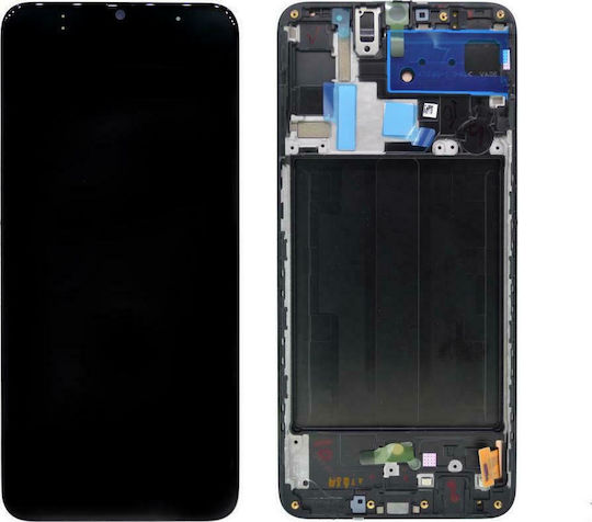 Οθόνη OLED με Μηχανισμό Αφής για Galaxy A70 (Μαύρο)