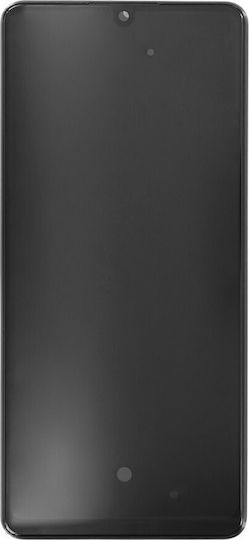 Samsung Screen with Touch Mechanism and Frame for Galaxy A42 5G (Black)