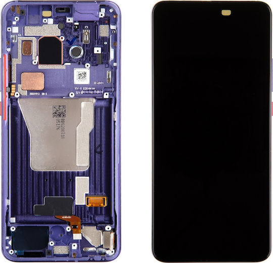 Xiaomi Screen with Touch Mechanism and Frame for Poco F2 Pro (Purple)