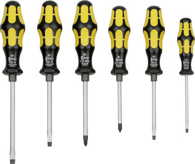 Wera 932/6 Set 6 Electrician Screwdrivers