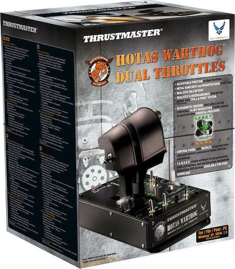 Thrustmaster Hotas Warthog Dual Throttles Joystick Wired Compatible with PC