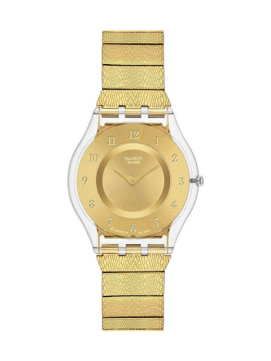 Swatch Warm Glow Metal Bracelet Gold 16.5mm