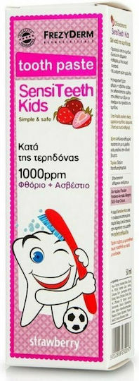 Frezyderm SensiTeeth Children's Toothpaste for 6+ Years with Strawberry Flavor 50ml