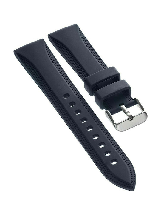 Rochet Rubber Strap Black 20mm