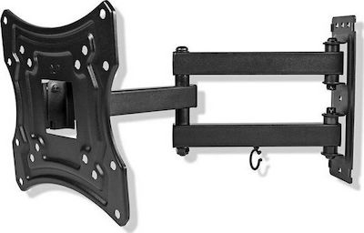 Nedis TVWM1530BK TVWM1530BK Wall TV Mount with Arm up to 55" and 30kg