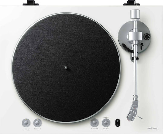 Yamaha MusicCast Vinyl 500 S040.00001 Πικάπ με Belt Drive και Προενίσχυση Λευκό
