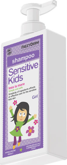 Frezyderm Hypoallergenic Kids Shampoo Sensitive Kids for Easy Hairstyle in Gel Form 200ml