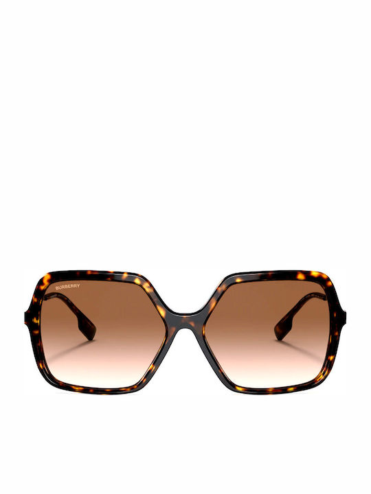 Burberry Isabella Sunglasses Brown with Mixed Frame & Brown Lens Burberry Isabella Sunglasses Brown with Mixed Frame & Brown Lens