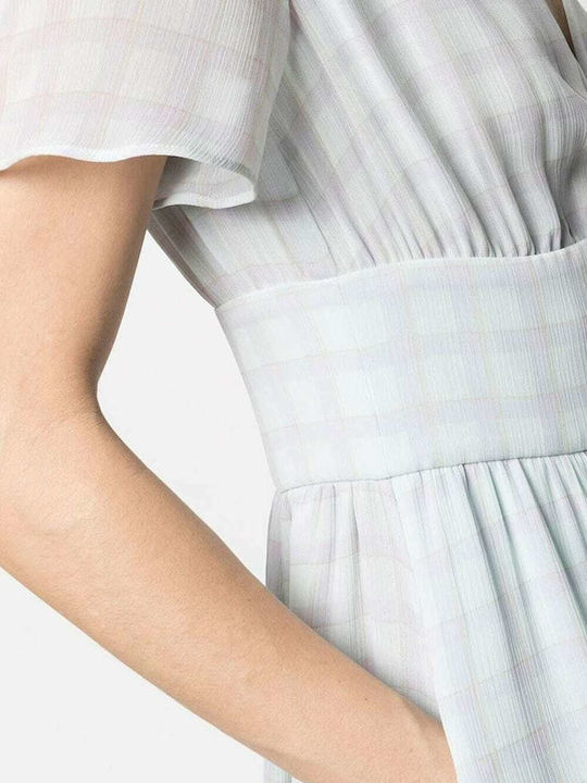Summer Midi Dress Light Blue
