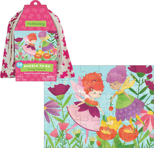 Kids Puzzle Fairies for 3+ years+ Years 36pcs Mudpuppy