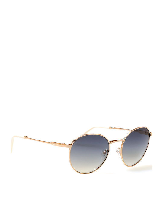 Guess Women's Sunglasses with Rose Gold Metal Frame and Blue Gradient Lens GU00012 32W