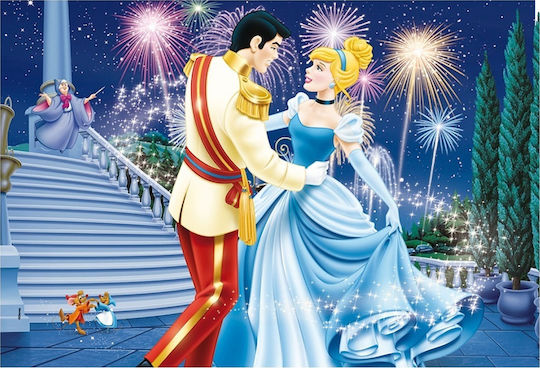 Kids Puzzle Disney Cinderella Maxi Double Face 35pcs Lisciani Giochi