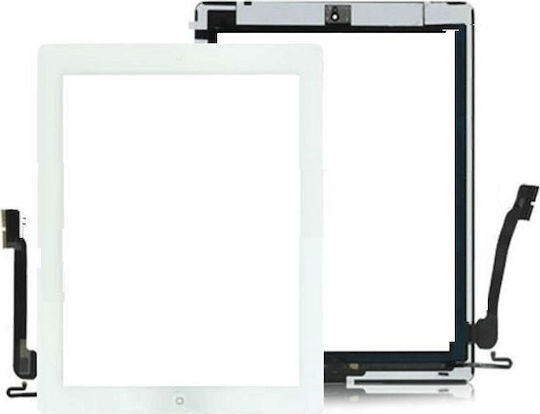 Touch-Mechanismus Ersatz white (iPad 4)