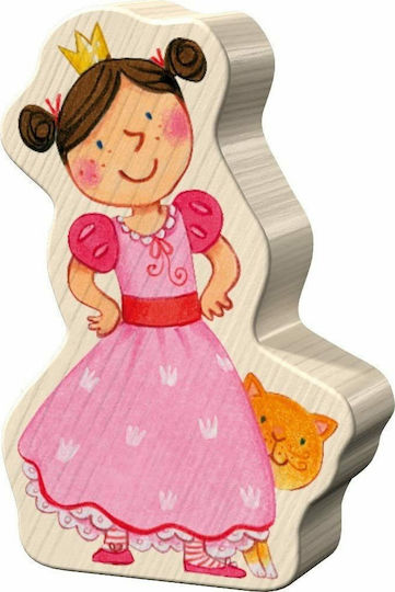 Ξύλινο Παιδικό Puzzle Η Πριγκίπισσα για 2+ Ετών 6pcs Haba