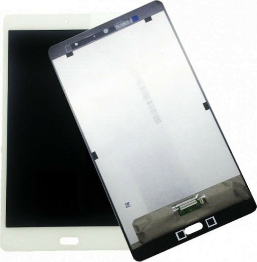 Οθόνη & Μηχανισμός Αφής Λευκό (Huawei MediaPad M3 Lite 8)