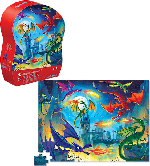 Kids Puzzle Dragon Adventure for 6+ years old+ Years 72pcs Crocodile Creek
