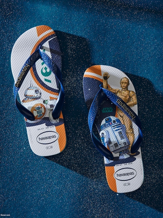 Star Wars Men's Flip Flops Blue