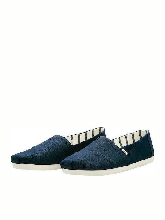 Alpargata Fabric Men's Espadrilles in Blue Colour