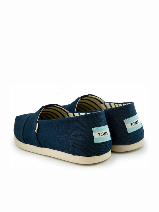 Alpargata Fabric Men's Espadrilles in Blue Colour