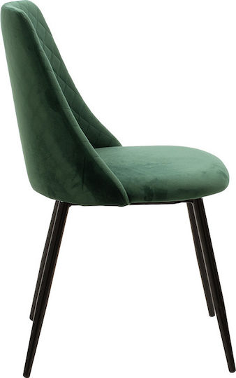 Giselle Stühle Speisesaal Dark Green 1Stück 51x52x82cm