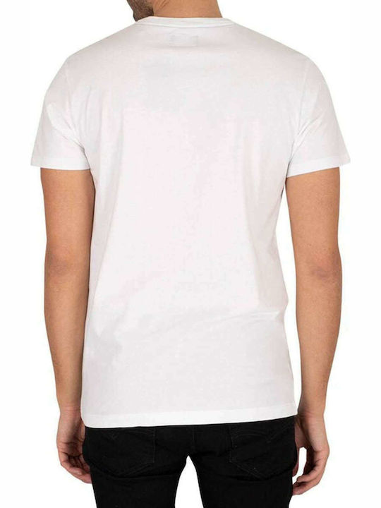 Hackett Herren T-Shirt Kurzarm Weiß