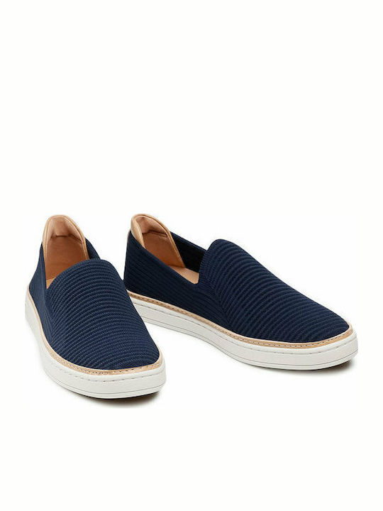 Sammy Women's Canvas Slip-Ons Navy Blue
