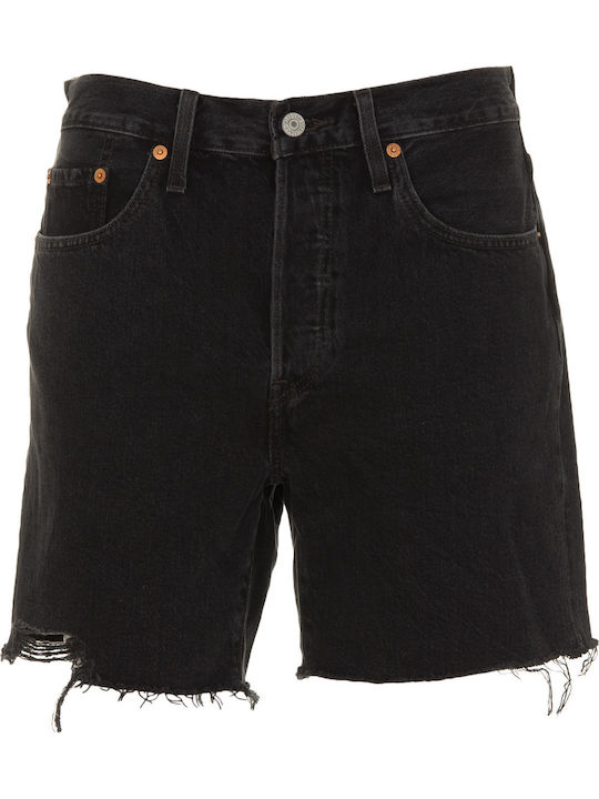 Lunar Women's Jean High-waisted Shorts Black