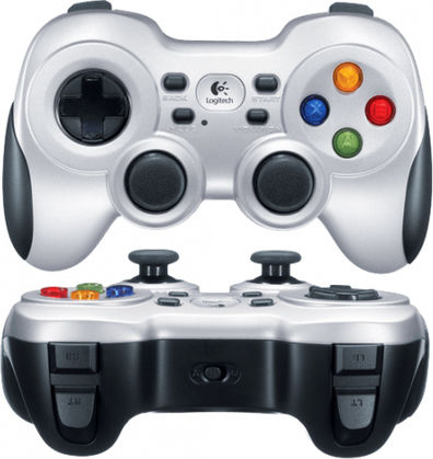 Logitech F710 Ασύρματο Gamepad για PC Γκρι